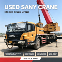 SANY STC250 Truck Crane 25 Ton Mobile Lifting Crane Mesin Weichai Baru SANY Construction Truck Mounted Crane Hoist Machinery