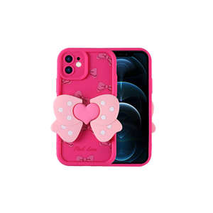 Coque de protection en silicone de luxe Netzy pour iPhone 12 13 Pro Max & Plus, design mignon avec protection de l'appareil photo - Product Image 1