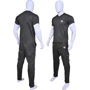 Uniforme Médico Personalizado OEM de Manga Corta para Enfermeras, Uniforme Quirúrgico Delgado y Elegante para Mujeres - Product Image 1