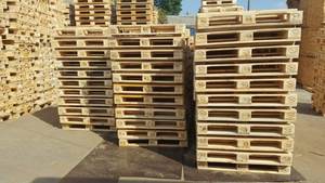 พาเลทไม้ยูโร epal มาตรฐาน1200x800พาเลทไม้ไม้สนแบบหน้าเดียวพลาสติก4ทาง - Product Image 4