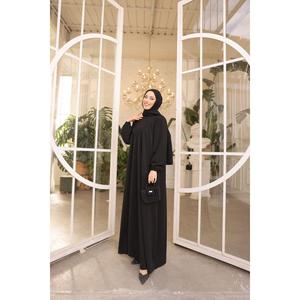 HIJAB V SHIRRING vestito oversize