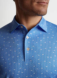 ... Polo de golf de manga corta para hombre con cuello transpirable y elegante para entrenamiento y entrenamientos de caminata - Product Image 4