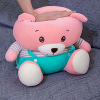 Ours en peluche géant personnalisé unisexe, en coton doux, jouet en peluche, compagnon câlin, cadeau pour enfants, adultes, garçons, filles, vente en gros