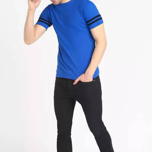 T-shirt de fitness unisexe de haute qualité 100% coton, imprimé avec des lettres, manches courtes, col rond, coupe régulière, séchage rapide, respirant, tricoté - Product Image 4