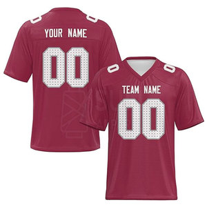 Jersey de Fútbol Americano Corto Antibacterial Personalizado de Primera Calidad para Uso Profesional Diario y Duradero - Product Image 3