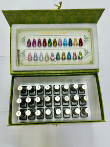 ชุดเจลดวงตาแมวกลิตเตอร์21สีมีเม็ดสีสูงสูตรมืออาชีพปลอดสารพิษและสุขภาพดี - Product Image 2