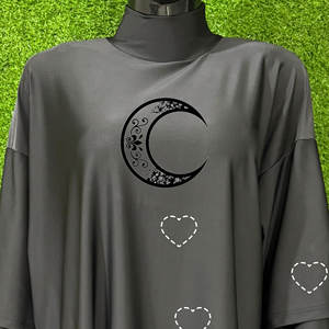 Traje de baño personalizado de cobertura completa para mujer-Hijab modesto islámico con estampado musulmán logotipo frontal-Vestido de traje de baño femenino de talla grande para niñas - Product Image 3