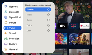 Proyector Inteligente VEVSHAO A24 Max Zero 3 Max, Android Auto, Keystone, Alta Luminosidad, Proyectores para Cine en Casa, Películas al Aire Libre, Video LED - Product Image 3