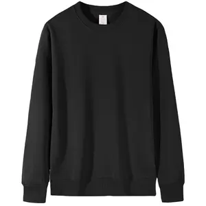 Heavyweight Custom Sweater Pullover Crewneck Sweatshirts Unisex 320G Couples Hoodies Sweatshirts For Men And Women