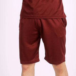 Short en coton léger pour hommes, taille élastique, coupe confortable, velours côtelé respirant, couleur unie, style vintage écologique pour - Product Image 5