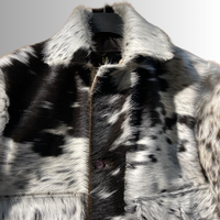 Nouvelle mode vestes en cuir de vachette personnalisé de qualité supérieure veste d'hiver pour hommes réversible respirant Style Vintage corne