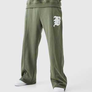 Conjunto Deportivo para Hombre Reforzado, Cortavientos, de Alto Rendimiento, con Sudadera de Manga Larga y Hombros Caídos y Pantalones Deportivos - Product Image 6