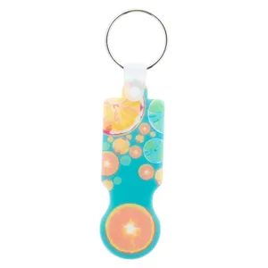 Porte-clés ColoCart personnalisé avec jeton, gadgets promotionnels personnalisables - Product Image 6
