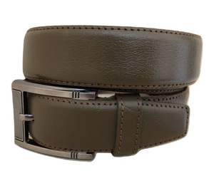 Ceinture vintage pour homme en cuir de vache véritable Keven Impex KI-678, couleur personnalisée, boucle en alliage, largeur 3,7 cm, longueur 105-125 cm, USA - Product Image 1