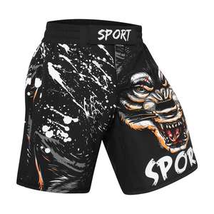 Top tendance MMA short de boxe pour hommes grande taille confortable ajustement doux tissu à séchage rapide short de boxe - Product Image 4