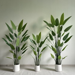 Artificial Strelitzia Style Plant – Tropical Indoor Decorative <b>Tree</b> 120/150/180/210cm - Product Image 1