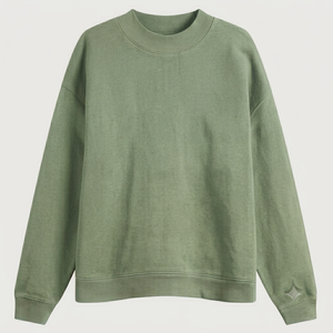 Sudadera Oversize de Cuello Alto para Mujer, de Algodón Premium, Personalizable, de Moda, de Fábrica de Ropa Profesional - Product Image 1