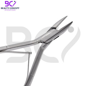 คีมตัดเล็บเท้าสำหรับเบาหวานเครื่องมือดูแลเท้าคีมมุมโค้งมนเรียบ (10ซม.) - Product Image 4