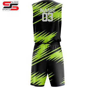 Ensembles d'uniformes de basketball d'été personnalisés pour hommes, respirants et antibactériens, de haute qualité en gros - Product Image 2