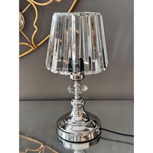 Paralume in cristallo argento - Product Image 1