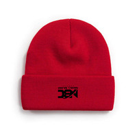 Casquette unisexe sans revers de qualité supérieure, broderie 3D en relief, hiver, élégante, respirante, imperméable, en polaire, logo personnalisé