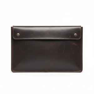 Housse pour ordinateur portable en cuir véritable, organisateur d'affaires fait à la main, porte-documents de bureau exécutif, durable, moderne, portable, rétro, classique - Product Image 1