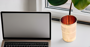 Gobelet en cuivre pur pour mules en métal de Moscou magnifiquement fabriquées à la main luxe menthe Julep tasse cadeau de noël - Product Image 5