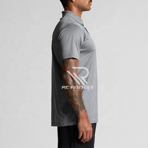 <b>High</b> Quality 100% Cotton for T-<b>Shirt</b> for <b>Men</b> Unisex Stand <b>Collar</b> Short Sleeve Breathable Custom Logo Embroidery Print 260 Grams - Product Image 5
