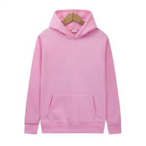 Wholesale Heavyweight Oversized Men's Hoodies Sweatshirts High Quality Plain Pullover <b>Fleece</b> Blank Hoodies Plain - Product Image 1