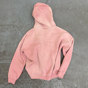 Vintage Style Acid Wash <b>Hoodie</b> Men Oversized Pullover Streetwear Faded Look Casual <b>Hoodie</b> <b>Trendy</b> Hip Hop <b>Hoodie</b> Fashion - Product Image 4