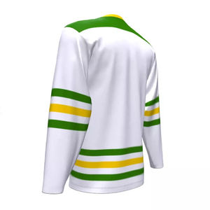Maillot de hockey sur glace professionnel de haute qualité pour un usage quotidien, conçu sur mesure, respirant, anti-humidité, écologique, 100% - Product Image 3