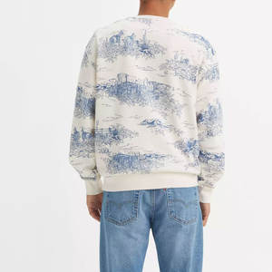 Sudadera de hombre de alta calidad 100% algodón secado rápido manga larga cuello redondo superventas sudadera de hombre - Product Image 2