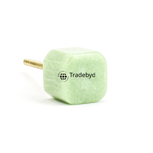 Tiradores y tiradores de cajón de resina hechos a mano decorativos diseño minimalista para gabinetes de cocina y baño ecológico y duradero Tradebyd - Product Image 3