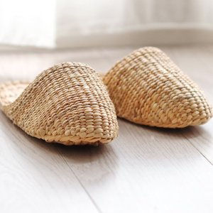 Flip Flops <b>slippers</b> <b>Ladies</b> <b>Slipper</b> Summer Beach Fashionable Water Hyacinth Flip-flops Home Footwear - Product Image 3