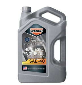 WARCO Heavy Duty Automotive <b>Lubricant</b> Anti-Wear SAE-40 Diesel Engine Oil 3 Pack 5 Quart - Product Image 1
