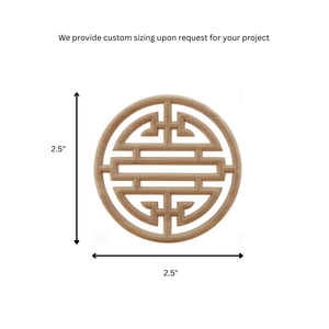 Mueble Decorativo de Madera Maciza Ecológica, Duradera, Personalizable en Color y Forma, Tallada, para Puerta de Armario o Pared, de Alta Calidad, Clásica - Product Image 2
