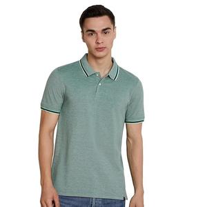 Camiseta de cuello de hombre de fabricación india para oficina o almuerzos casuales y uso de verano disponible al mejor precio - Product Image 1