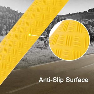 Trọng lượng nhẹ màu vàng đen PE Drop Over Cable Ramp dây bảo vệ cho trong nhà và ngoài trời sử dụng - Product Image 4