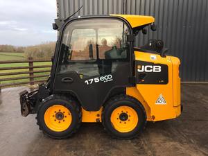 Chargeuse compacte sur pneus JCB 175 certifiée CE pour la construction et l'agriculture - Product Image 3