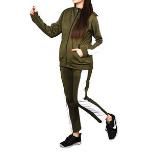 Conjunto Deportivo de 2 Piezas para Mujer, Talla Grande, Sudadera con Capucha Transpirable y Pantalones, Ropa Deportiva Informal para Fitness, Venta al Por Mayor - Product Image 2