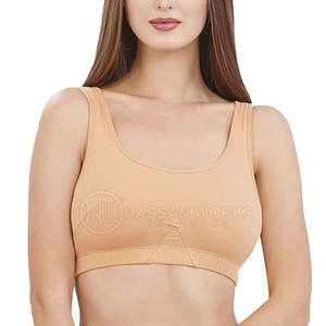 Sujetador Deportivo Transpirable de Talla Grande para Mujer con Soporte Ligero, Material de Spandex/Nailon, Cómodo y Fácil de Usar para Gimnasio y Fitness - Product Image 1