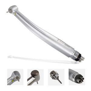 Kit de Piezas de Mano Dentales LED de Alta y Baja Velocidad con Motor de Aire, Recto y Contra-ángulo, de Aluminio, para Estudiantes - Product Image 2