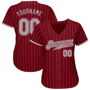 เสื้อเบสบอล/ซอฟต์บอลผู้ใหญ่แบบยูนิเซ็กซ์ ผ้าตาข่าย พิมพ์ลายดิจิตอล ปักลายตามสั่ง ปิดด้วยกระดุม ระบายอากาศได้ดี แห้งเร็ว ซึมซับเหงื่อ - Product Image 3