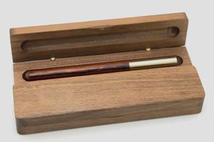 Juego de bolígrafos de regalo de lujo de alta calidad de bambú hecho a mano de lujo, bolígrafo de madera con logotipo grabado personalizado con caja de madera - Product Image 2