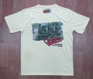 Venta al por mayor de La India personalizada 100% algodón bio lavado cuello redondo manga corta impresión camiseta personalizada impresión gráfica camisetas - Product Image 6