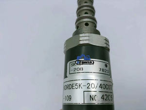 Nouvelle électrovanne noire XPower 14574269 VOE14574269 KDRDE5KR-20/40C07-203A-109 pour modèles d'excavatrice sur chenilles EC380D EC480D - Product Image 4