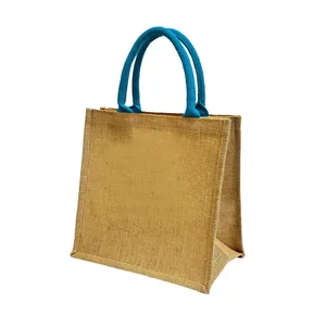 Sac fourre-tout en jute écologique et durable pour la promotion et le merchandising - Product Image 4