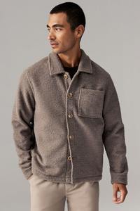 Nouveau design de vestes en polaire pour hommes, manches longues personnalisées, couleur unie, matériau 100% coton, chaud et élégant - Product Image 2