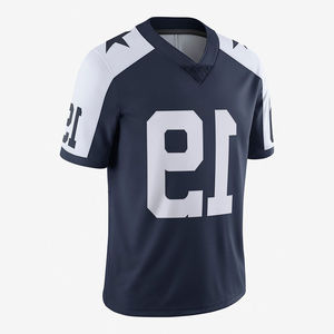 Ensemble de maillots de football américain sur mesure en gros, uniforme d'équipe pour hommes, respirant, 100% polyester, uniforme de football américain - Product Image 2