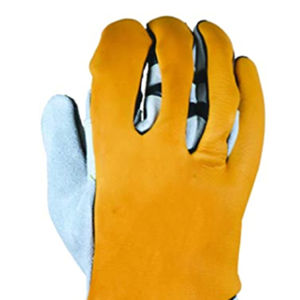 Wholesale Genuine Cowhide Leather <b>Tig</b> Mig Argon <b>Welding</b> <b>Gloves</b> Double Palm Insulated Electric <b>Welding</b> Cutting Labor Anti-Slip - Product Image 6